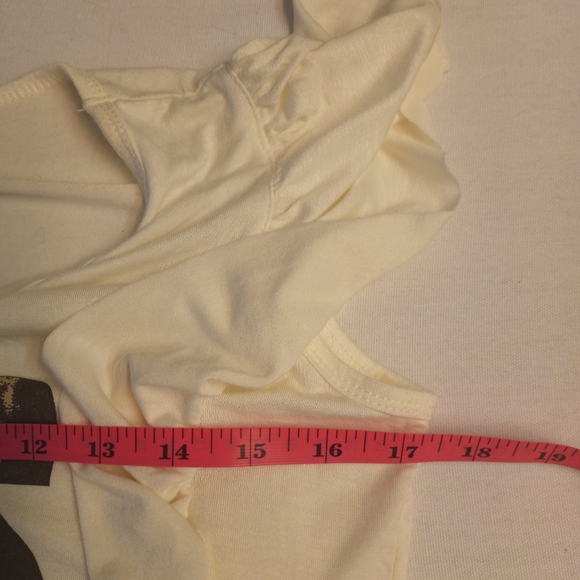 Miss Sixty Vintage Y2K Flutter Cap Sleeve White Logo Indie Sleeze Rocker Top L - Picture 5 of 8